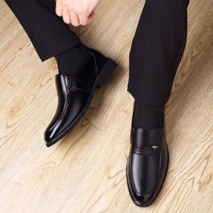 Giày tây da bò cho phái mạnh - NTT02-CS mềm mại thấm hút mồ hôi thiết kế đầy nam tính đế cao su đúc khâu chỉ chìm dành cho nam giới đủ size