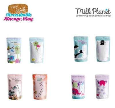 Original Milk Planet Premium Breastmilk Breast Milk Storage Bag (3.5oz/4.5oz/5oz/6oz/7oz/8oz/10oz/12oz)b