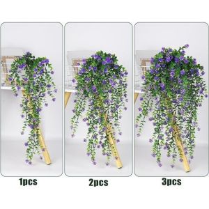 Wall Hanging Artificial Leaves With Frame Eucalyptus Wall Mounted Decor Green Plants Vivid Fake Ivy Vines Home Wedding Indoor Outdoor Decor