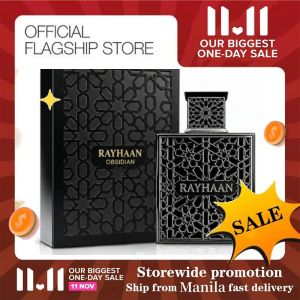 【100% Original】Rayhaan Obsidian EDP 100ml Perfume for Men