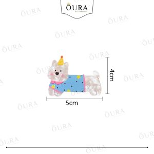 Jepitan Rambut Anak Model Doggy Lucu Jepit Poni Anak Dewasa Fashion Korean Style