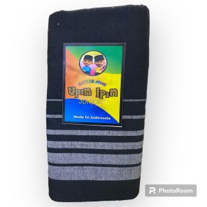 Sarung Tenun Anak Laki Laki SD Gajah Upin Ipin Motif Polos Warna