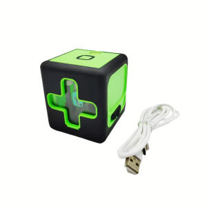 Level Laser Portable Mini Strong Light Thin line Level Green 2 Lines Line Projector with Support High Precision Level Automatic Wiring