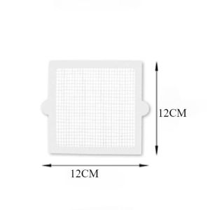 10pcs Floor Drain Sticker Disposable Anti-clogging Anti Odor Hair Catchers Square Bathroom Accessories