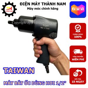 Máy Bắt Ốc Siết Mở Bulong Dùng Hơi TOP 1/2 - Vỏ Thép Không Gỉ Siêu Bền - Bảo Hành 6 Tháng