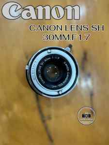 CANON LENS SH 30MM.F1.7 MODIFIED SONY E MOUNT