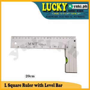 ALUMINUM  SQUALA L-SQUARE ANGLE RULER MEASURING TOOLS ( 20cm/25cm/30cm/35cm )