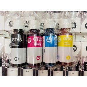 หมึกเติม HP BK C M Y  หมึกเทียบ INKJET GT51 / 53 52 รุ่น GT5810  GT5820  4 สีขนาด 70 ml