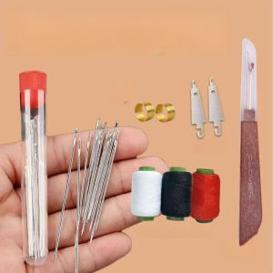 💥Big Sale🔥【Easy Threading Large Eye Needles】Set alat jahit jarum keluli mata besar 🏆NO.1🌱大眼钢针缝纫工具套装❗❗Household sewing tool set/ Quilt old man hand sewing needle set/ Traditional hand-made large-eye sewing/ Steel needle sewing tool set