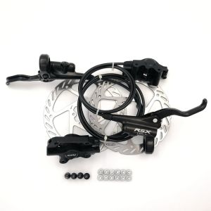 Mountain Bike Oil Disc Hydraulic Brake with Rotor 160mm Disc Brake Front + Rear MTB Hydraulic Brake