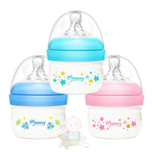 Botol Susu Bayi Wide Neck Plus Natural Nipple MomEasy / Dot Bayi 60ml 120ml 240ml 330ml BPA Free