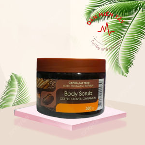 Tẩy tế bào chết toàn thân BILENA Cosm Beauty 380g kết hợp cà phê đinh hương quế