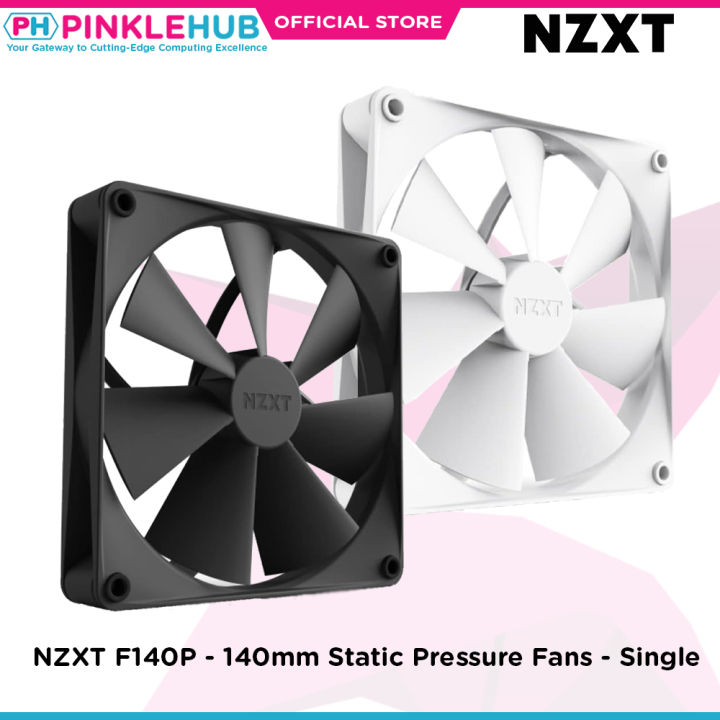 PinkleHub NZXT F140P 140mm Static Pressure Fans Single Lazada PH