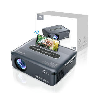 Projector Wifi and Bluetooth Projector Mini Portable For HDMI 1080P Full HD Home Theater Small Desktop Projector