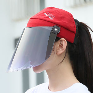 Sports Cap Transparent Sun Hat Anti-saliva Multifunction Uv Resistance Summer Practicality Women