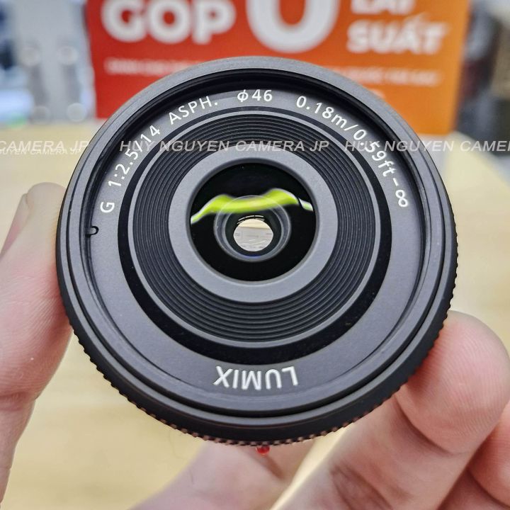 ỐNG KÍNH Panasonic Lumix 14 F2.5 G ASPH. ĐẸP 98- 99% . Panasonic Lumix G 14mm F2.5 ASPH. Lens tiêu cự góc rộng ngàm M43