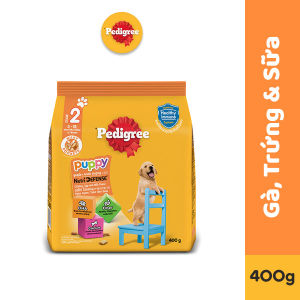 Thức Ăn Dạng Hạt Khô Cho Chó Con Pedigree Vị Gà Trứng Sữa