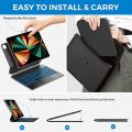 GOOJODOQ for Magic Keyboard Case Bluetooth Keyboard Wireless For iPad Gen9 8 7 10.2 iPad Air 4 5 10.9 Pro 11 iPad Case Floating Cantilever Keyboard Detachable. 