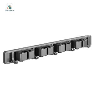 Broom Holder Wall Mount Broom and Mop Holder Wall Mounted Broom Organizer for House Bathroom Laundry Garden Tool Room Garage