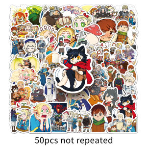 50PCS Anime Maze Rice characters graffiti stickers Creative diy decorative waterproof stickers