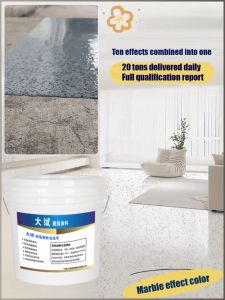 Floor Paint Danhong (color) Floor Coating 8h High Hardness Medium Gray Light Yellow Sturdy and Wear-resistant