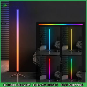 Sikiwind Smart RGB LED Corner Lamp with APP and Remote Modern Mood Lighting USB Power Supply Ideal for Living Rooms Bedrooms and Gaming Rooms