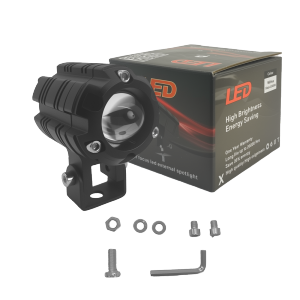 MINI DRIVING LIGHT V6 3WIRRS TRI-COLOR WATERPROOF MDL HIGH AND LOW BEAM 30W UNIVERSAL FOR MOTORCYCLE 2PCS