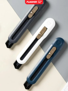 Flashee Cutter Portable Anti Karat Pisau Pemotong Multifungsi Pisau Baja SK5