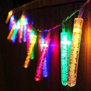 Solar String Lights Outdoor 20/30 Led with 2 Lighting Modes Waterproof Solar Powered Patio Lights for Garden Yard Porch Wedding Party Decoration