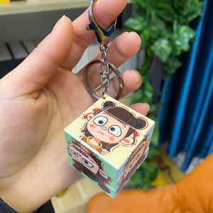 哪吒2之魔童闹海高颜值创意魔方学生益智解压哪吒拼图显眼包挂扣