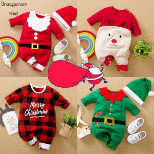 Orangemom 0-24Months Baby Girl Boy Romper Christmas New Years Toddler Jumpsuit Cotton Long Sleeved Newborn  Hot Sale Baby Body Suit 1pcs