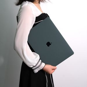 Midnight Green Case For 2022 MacBook Pro13 Air13.13 13.6inch With  M2 M1 2022 2021 2020 A2681 A2337 A2338 Touch ID A1932 A2179 Retina Touch Bar A1706 A1708 A2251 A2289 A1989 A2159 Lightweight Hardshell With Keyboard Cover/Screen Protector/Dust Brush