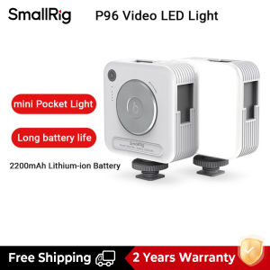Smallrig Sạc Đèn LED quay video trên mini máy ảnh vlog Vòng tròn ánh sáng 2200mAh 2700-6500K ánh sáng trong nhiếp ảnh Đèn chiếu sáng phụ cho vlogging máy ảnh không gương lật DSLR 3286 (Xám)/3287 (Trắng)