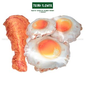 Bantal Motif Lucu Harga Murah Bantal Empuk Paket Combo 2 Ayam dan Telur