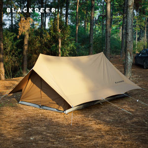 BLACKDEER Outdoor camping cotton double peak tent thickened rain-proof luxury large space Breathable tent
