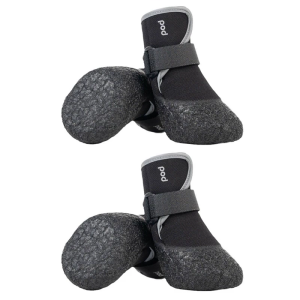 4pcs Plush Dog Footwear Autumns Winter Warm Dog Shoes Comfortable Dog Shoes for Pet Paws Protecting