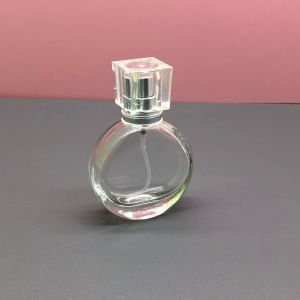 30ml Perfume Glass Bottles Round Empty Round Refillable Perfume Glass Spray Bottle Atomizer Perfume Bottle