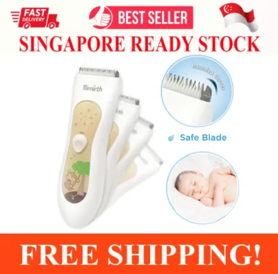 BABY HAIR CLIPPERS WATERPROOF RECHARGABLE QIUET ELECTRIC HAIR TRIMMER WITH GUIDE CORDLESS HAIRCUT KIT FOR KIDS INFANTS TODDLER MEN AND WOMEN Men and Women