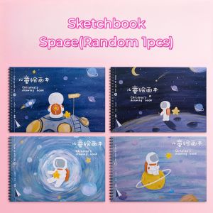 【SG Seller】Kids Drawing Blank Book 30 Sheets A4 Primary School Art Sketchbook School Supplies Buku Lukisan