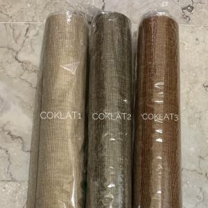 SFS - Flower Wrap Bunga Paper Jute Korea / Karung Goni / Mesh Roll / DIY Flower/ Kertas Bunga Korea