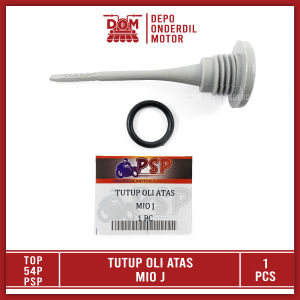 Tutup Oli Mesin MIO J + O RING (PSP) - SILVER Plug Oil Level Penutup Pengukur Colokan Stik Oli Atas