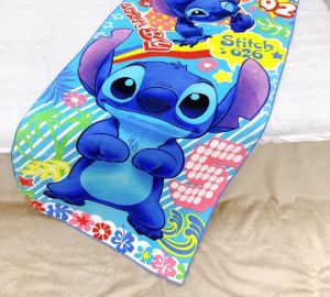 Bath Towel For Kids - Beach Towel - Lilo&Stitch Design - 70 cm x 142 cm