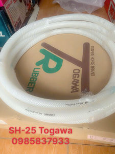 Ống Silicon dùng trong thực phẩm phòng sạch SH-25 Togawa Nhật dùng truyền dẫn an toàn hiệu quả tại Máy NTT