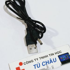 Cáp nguồn USB ra đầu 3.5mm X 1.35mm / USB ra đầu 4.0mm X 1.7mm) / USB ra đầu 5.5mm X 2.1mm