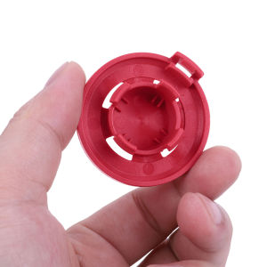 Set of 4 Leak-Proof Gas Tank Caps with Inflator Nozzle Long Protective Lids for Butane Cans CB-Type Cassette Tanks Camping Supplies