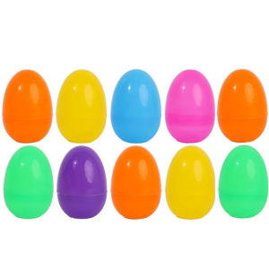 30Pcs Easter Egg DIY Kids Toy Gifts Colorful Refill Opening Eggshell Happy Easter Party Home Decoration Candy Gift Packing Box