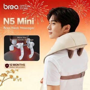 🌟Breo N5 Mini Neck and Shoulder Massager Wireless Neck Massager Hot Compress Neck Shoulder Pain Relief