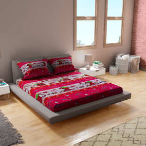Sprei karakter katun micro/adem/ size 90x200-200x200