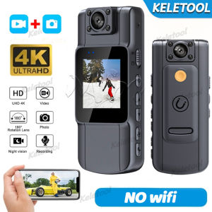 1000mAh WiFi Body Cameras 1080 HD mini Camera Bodycam Camcorder Night Vision Video Recorder Wearable Camera with Audio and Video Recording