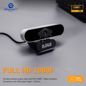 Webcam Camera PC Laptop MTech WB350 Full HD1080P Webcam